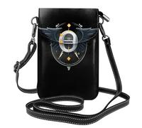 YYHHAOFA Small Cell Phone Purse 7.6x4.9in Science Fiction Picture Leather Crossbody Flap Phone Case For Women, Perfect For Walking, Camping