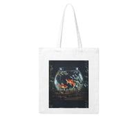 YYHHAOFA Small fish in the fish tank Prints Woman Canvas Tote Bag Strong and durable for traveling, shopping, Daily One Size