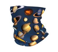 YYHHAOFA Solar System Planets Prints Performance Headwear - Ultra Soft Polyester Microfiber Sports Towel Unisex Multifunctional Bandana For Hiking Surfing Skiing And More