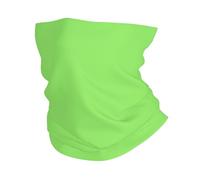 YYHHAOFA Solid color light green Prints Performance Headwear - Ultra Soft Polyester Microfiber Sports Towel Unisex Multifunctional Bandana For Hiking Surfing Skiing And More