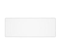 YYHHAOFA Solid color white Mouse Pad 12x31.5in - Extended Gaming & Desk Mat