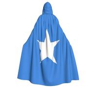 YYHHAOFA Somali flag Printed Halloween Adult Hooded Cloak is a super large, comfortable, and durable cloak