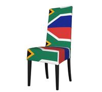 YYHHAOFA South Africa flag Printed dining chair cover is easy to disassemble and made of high resilience fabric that is wear-resistant