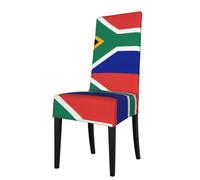 YYHHAOFA South Africa flag Prints dining chair cover is easy to disassemble and made of high resilience fabric that is wear-resistant