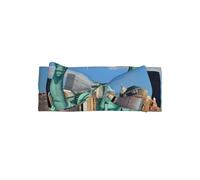 YYHHAOFA Statue of Liberty in NYC Prints Baby Bow Headband - Soft & Stretchy Newborn Accessory for Sweet Baby Photoshoots & Cute Outfits