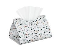 YYHHAOFA Terrazzo Marble Pastel Prints High-grade Long Tissue Box Cover
