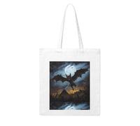 YYHHAOFA The horrible bat night Prints Woman Canvas Tote Bag Strong and durable for traveling, shopping, Daily One Size