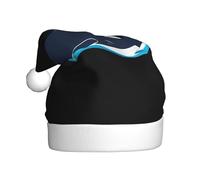 YYHHAOFA The little white rabbit who saved the whale Picture Christmas Hat for Adult for men and women clothing headband for festive occasions
