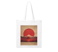YYHHAOFA The rising sun Prints Woman Canvas Tote Bag Strong and durable for traveling, shopping, Daily One Size