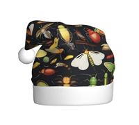 YYHHAOFA The small dragonfly Pattern Christmas Hat for Adult Making It a Fun and Durable Gift for Men and Women