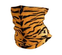 YYHHAOFA Tiger Skin Prints Active Head Wrap - Seamless, Quick-Drying Neck Gaiter for Outdoor Adventures & Stylish Everyday Wear