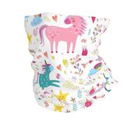 YYHHAOFA Unicorns Pink Prints Multifunctional Sport Headband - Seamless, Breathable, Quick-Dry Throw for Hiking, Biking & Travel