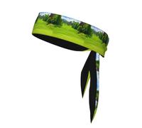YYHHAOFA Vancouver Golf Course Printed Sports Double-Sided Headscarf Quick Drying, Moisture Wicking for Women, Girls, and Men