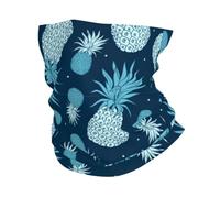 YYHHAOFA Vintage Pineapple Prints Active Head Wrap - Seamless, Quick-Drying Neck Gaiter for Outdoor Adventures & Stylish Everyday Wear