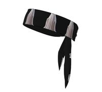 YYHHAOFA Wandering Soul Printed Sports headscarf, sweat absorbing and breathable, motion headband, double-sided kerchief