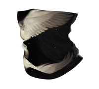 YYHHAOFA White Owl Prints Multifunctional Sport Headband - Seamless, Breathable, Quick-Dry Throw for Hiking, Biking & Travel