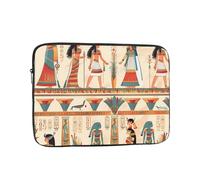 YYHHAOFA Women in Ancient Egypt Picture Portable Laptop Sleeve Case - Shockproof Portable Laptop Sleeve Bag 10 inch for Men and Women Business Travel, Office Daily Use