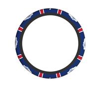 YYHHAOFA Wyoming State Flag Prints Comfort Grip Wheel Layer - Revitalize Your Drive & Protect Your Interior