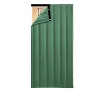 YYHJ Sound Proof Curtains for Doorway,Blackout Noise Cancelling Window Drapes,Winter Thicken Cotton Door Panels,Soundproof Windproof Waterproof Blanket, Easy to Install, Green, 90x240cm