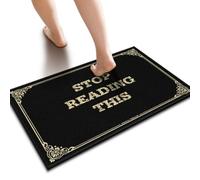 YYHLEH Farmhouse Door Mats Outdoor Stop Reading This Doormat | Front Door Mats Indoor Cool Stuff For Your Room Pool Decor Teen Room Decor(50X80CM)
