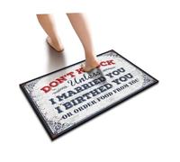 YYHLEH Outside Mats For Front Door Don't Knock Unless I Married You Doormat | Welcome-Ish Outdoor Doormat Country Decorations Fo Funny Door Mats Outdoor Outdoor Mats For Front Doo(50X80CM)