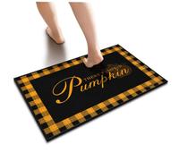 YYHLEH Spring Kitchen Mats Hey There Pumpkin Doormat Outdoor Paw Mat | Spring Outdoor Mat Outside Fall Decor Funny Door Mats For Front Door Fall Door Decor(50X80CM)