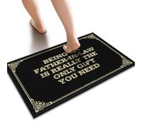 YYHLEH Weather Mats For House Being My Father-In-Law Is Really The Only Gift You Need Doormat Outside Decor For Porch Weather Mats For House(40X60CM)