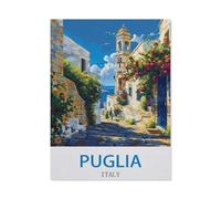 YYHMKBYY，1000 Piece Jigsaw Puzzle for Adults，Puglia Italy，Paper Puzzle - for Adults Teens Educational Toys Gifts（38x26cm）-O63