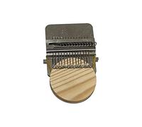 YYHONGMAI Small Loom Multi-Craft Braiding Knitting Machine with 14 Pins, Stainless Steel and Wood, 6.5cm Disc, for DIY Hat, Bags, Socks