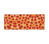YYHWHJDE 3D Pizza Pepperoni Extra Large Desk Throw
