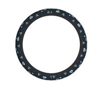 YYHWHJDE A Hill of Diamonds Prints Neoprene Steering Wheel Shield - Quality Grip & Durable Protection for All Vehicles