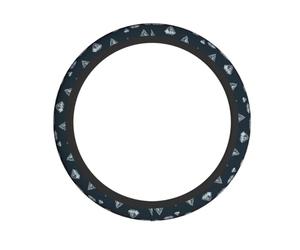 YYHWHJDE A Hill of Diamonds Prints Neoprene Steering Wheel Shield - Quality Grip & Durable Protection for All Vehicles
