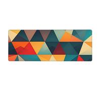 YYHWHJDE Abstract Geometric Pattern Prints Extra Large Mouse pad Mousepad Computer Office Gaming Keyboard Thickened Version 12x31.5in