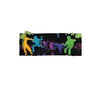 YYHWHJDE Abstract People Prints Baby Bow Headband - Soft & Stretchy Newborn Accessory for Photography & Baby Showers