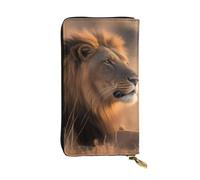 YYHWHJDE African Animals Picture Quality Leather Long Clutch Wallet Designed for Fashion Girls and Women Stylish 7.48 x 4.13 in