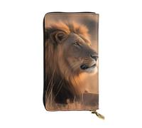 YYHWHJDE African Animals Printed Quality Leather Long Clutch Wallet Designed for Fashion Girls and Women Stylish 7.48 x 4.13 in