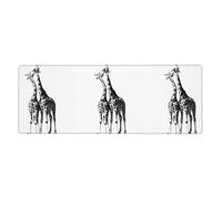 YYHWHJDE African Giraffe Mouse Pad 12x31.5in - Extra-Large Desk Mat
