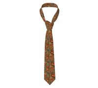 YYHWHJDE african map ethnic pattern Prints Men's tie classic style suit cravat suitable for holidays and work
