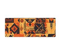 YYHWHJDE African Style Patchwork Prints Extra Large Mouse pad Mousepad 12x31.5in for Office Gaming Learning