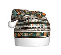 YYHWHJDE African Tribal Ethnic Prints Christmas Hat for Adult quality festive accessory crafted soft, lightweight
