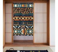 YYHWHJDE African Tribal Ethnic Texture Prints Door curtain partition splicing privacy protection suitable for kitchen, bathroom, room 34x56in