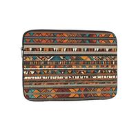YYHWHJDE African Tribal Ethnic Texture Prints Protective Shockproof Portable Laptop Sleeve Case 12 inch for Men and Women Business Travel, and Office Daily Use