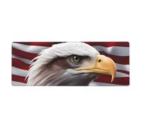 YYHWHJDE American Bald Eagle Prints Extra Large Mouse pad Mousepad 12x31.5in for Office Gaming Learning