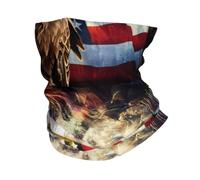 YYHWHJDE American Flag Fire Eagle Prints Multifunctional Sport Headband: The Great Adventure Throw for Hiking, Biking & More!