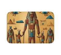 YYHWHJDE Ancient Egypt Tribe Series Picture Crystal Velvet Lock Edge Floor mat, Bedroom Carpet, Parlor, Dormitory Home Decoration