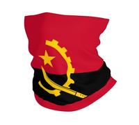 YYHWHJDE Angola Flag Prints sports headscarf breathable sweat absorbing, face mask, wrist guard