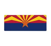 YYHWHJDE Arizona Flag Mouse Pad 12x31.5in Extended Gaming Surface