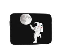 YYHWHJDE Astronaut Picking The Moon Prints Protective Shockproof Portable Laptop Sleeve Case 12 inch for Men and Women Business Travel, and Office Daily Use
