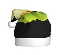 YYHWHJDE Baby chick on the leaf Prints Christmas Hat for Adult quality festive accessory crafted soft, lightweight