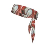 YYHWHJDE Baseball in the Hole Prints Sports Double-Sided Headscarf for Women and Men Adjustable for All Head Circumferences